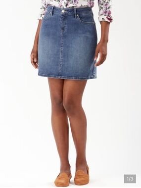 Tommy Bahama Boracay Indigo Denim Mini Skirt
